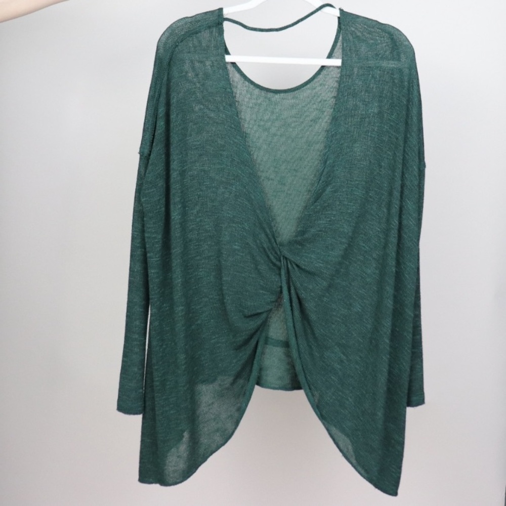 Free People Chasing Shadow twist/open back sweater